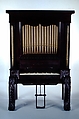 Chamber Organ, Attributed to George Clisbee (American, Marlborough, Massachusetts 1828–1885 Marlborough), Wood, various materials, American